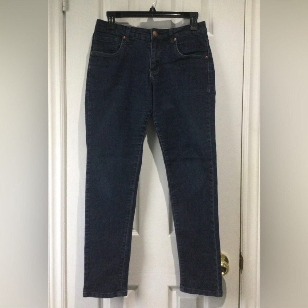 Crest Women’s Dark Blue Skinny Cotton Jeans